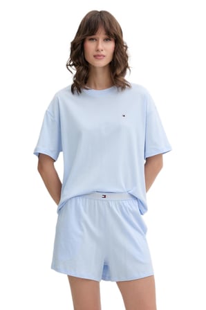 Tommy Hilfiger Kadın Mavi Pijama Takımı UW0UW05912