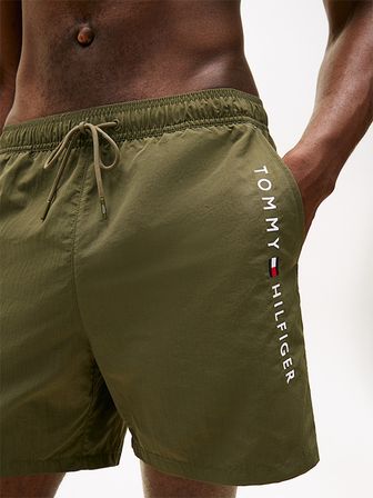 MEDIUM DRAWSTRING zip pocket Erkek Yeşil Deniz Şortu - UM0UM03748