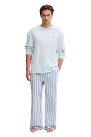 Tommy Hilfiger Erkek Mavi Pijama Takımı UM0UM03663
