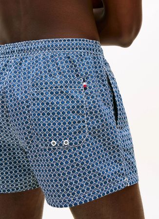 Tommy Hilfiger Mavi Erkek Şort Mayo UM0UM037420G0