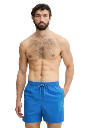 Tommy Hilfiger Erkek Mavi Swim Shorts UM0UM03858