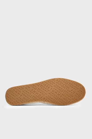 Tommy Hilfiger Logolu Nakış İşlemeli Kanvas Espadril Ayakkabı Bayan AYAKKABI FW0FW09240 YBL BEYAZ