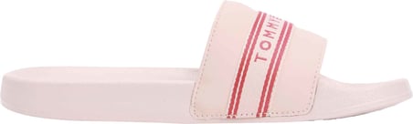 TOMMY HILFIGER Kadın Marka Logolu Günlük Kullanıma Uygun Pembe Terlik FW0FW09359 TQN