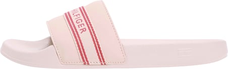 TOMMY HILFIGER Kadın Marka Logolu Günlük Kullanıma Uygun Pembe Terlik FW0FW09359 TQN