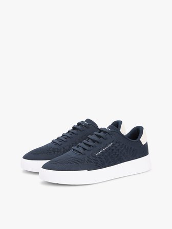 TH COURT KNIT Erkek Mavi Sneakers - FM0FM05823