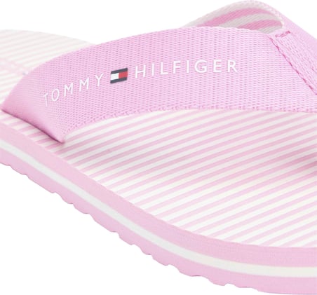 TOMMY HILFIGER Kadın Marka Logolu Günlük Kullanıma Uygun Pembe Terlik FW0FW09192 TOR