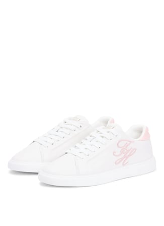 Tommy Hilfiger Beyaz - Pembe Kadın Sneaker FW0FW0936302Y