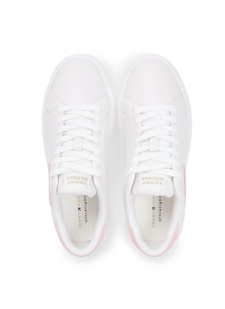 Tommy Hilfiger Beyaz - Pembe Kadın Sneaker FW0FW0936302Y