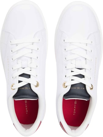 TOMMY HILFIGER Kadın Marka Logolu Günlük Kullanıma Uygun Mavi Sneaker FW0FW09105 0GY