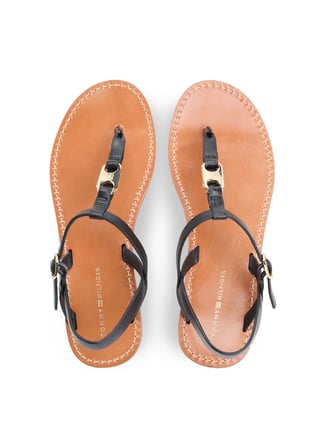 Tommy Hilfiger Siyah Kadın Sandalet FW0FW09127BDS