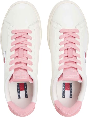TOMMY HILFIGER Kadın Marka Logolu Günlük Kullanıma Uygun Pembe Sneaker EN0EN02815 0J2