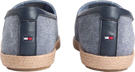 TOMMY HILFIGER Erkek Marka Logolu Günlük Kullanıma Uygun Lacivert Espadril FM0FM05793 DW5