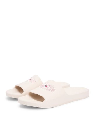 Tommy Hilfiger Bej Erkek Plaj Terliği TJM INJECTED SANDAL