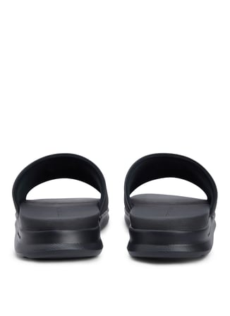 Tommy Hilfiger Siyah Erkek Plaj Terliği DUAL DENSITY HILFIGER POOL SLIDE
