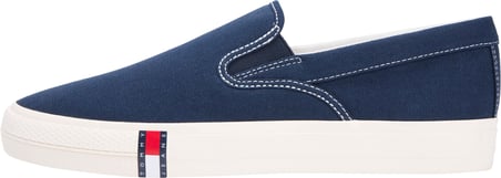 TOMMY HILFIGER Erkek Marka Logolu Günlük Kullanıma Uygun Lacivert Sneaker EM0EM01675 C1G