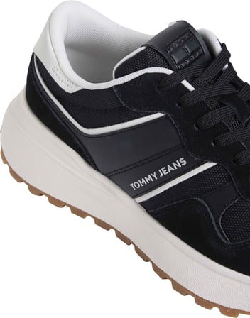 TOMMY HILFIGER Kadın Marka Logolu Günlük Kullanıma Uygun Siyah Sneaker EN0EN02991 BDS