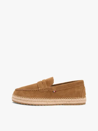FLEXIBLE HILFIGER SDE ESPADRILLE Erkek Kahverengi Espadril - FM0FM05794