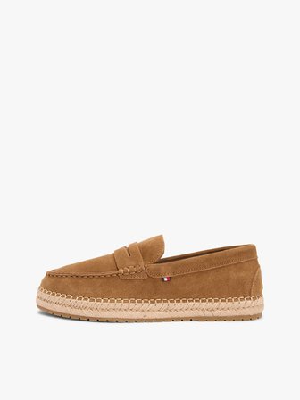FLEXIBLE HILFIGER SDE ESPADRILLE Erkek Kahverengi Espadril - FM0FM05794