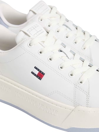 TOMMY HILFIGER Kadın Marka Logolu Günlük Kullanıma Uygun Gri Sneaker EN0EN02961 0G8