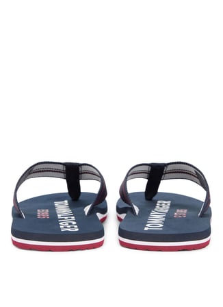 Tommy Hilfiger Lacivert Erkek Plaj Terliği SPORTY HILFIGER BEACH SANDAL
