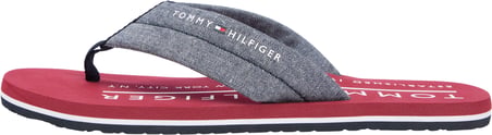 TOMMY HILFIGER Erkek Marka Logolu Günlük Kullanıma Uygun Lacivert Terlik FM0FM05751 DW5
