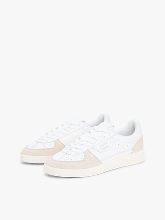 Tommy Hilfiger The Greenwich Edge Deri Kadın Beyaz Sneaker EN0EN0298801V