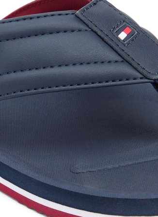 Tommy Hilfiger Lacivert Erkek Plaj Terliği HILFIGER PADDED BEACH SANDAL