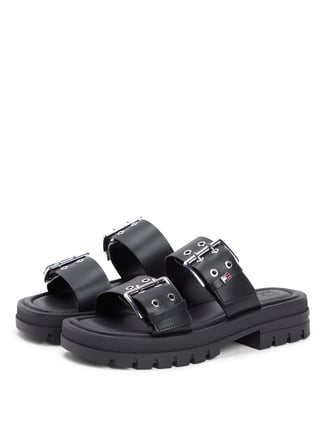 Tommy Hilfiger Siyah Kadın Terlik EN0EN02966BDS