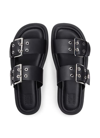 Tommy Hilfiger Siyah Kadın Terlik EN0EN02966BDS