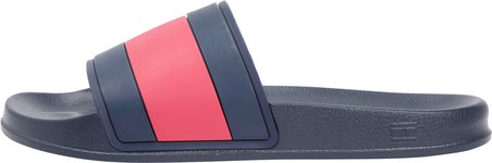 TOMMY HILFIGER Erkek Marka Logolu Günlük Kullanıma Uygun Lacivert Terlik FM0FM05798 DW5