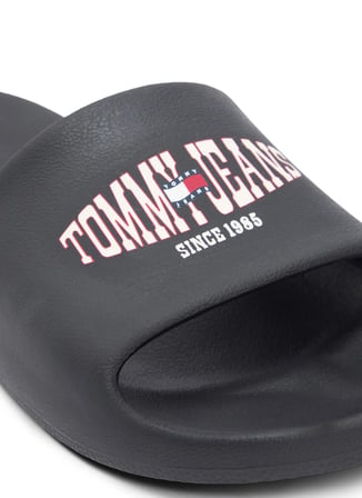 Tommy Hilfiger Siyah Erkek Plaj Terliği TJM INJECTED SANDAL