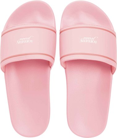 TOMMY HILFIGER Kadın Marka Logolu Günlük Kullanıma Uygun Pembe Terlik EN0EN02976 TI5