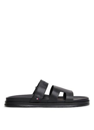 Tommy Hilfiger Siyah Erkek Terlik ADJUSTABLE PREMIUM LTH SANDAL