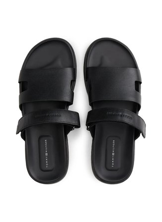 Tommy Hilfiger Siyah Erkek Terlik ADJUSTABLE PREMIUM LTH SANDAL