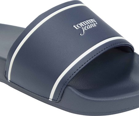 TOMMY HILFIGER Kadın Marka Logolu Günlük Kullanıma Uygun Lacivert Terlik EN0EN02976 C1G