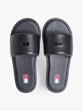 TJW SOFT PADDED CASUAL SLIDE Kadın Siyah Terlik - EN0EN02950