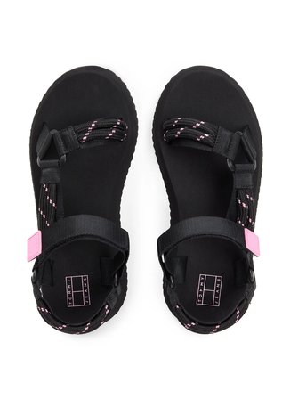 Tommy Hilfiger Siyah Kadın Sandalet EN0EN02970BDS