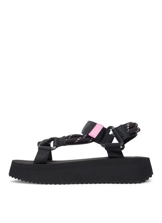 Tommy Hilfiger Siyah Kadın Sandalet EN0EN02970BDS