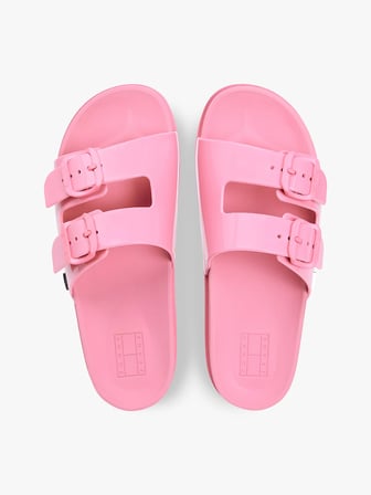 TOMMY HILFIGER Kadın Marka Logolu Günlük Kullanıma Uygun Pembe4 Terlik EN0EN02974 TOX