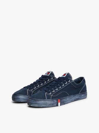 ARCHIVE VULC. Y2K  WASHED CANVAS Erkek Mavi Sneakers - EM0EM01720