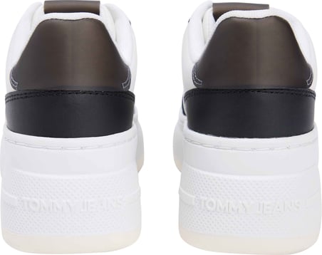 TOMMY HILFIGER Kadın Marka Logolu Günlük Kullanıma Uygun Beyaz Sneaker EN0EN02981 0K9