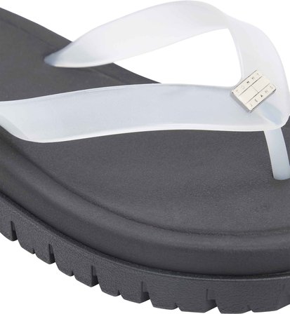 TOMMY HILFIGER Kadın Marka Logolu Günlük Kullanıma Uygun Beyaz1 Terlik EN0EN02954 YBL