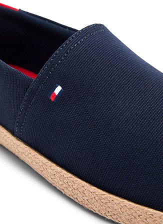 Tommy Hilfiger %60 Geri Dönüştürülmüş Pamuk, %40 Pamuk Lacivert Erkek Espadril CORE HILFIGER ESPADRILLE TEXTILE