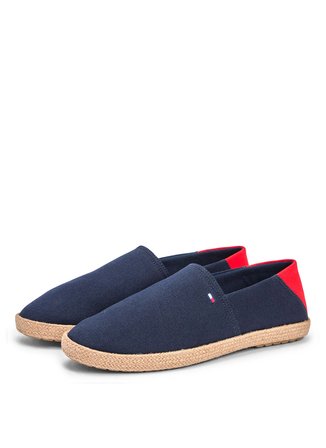Tommy Hilfiger %60 Geri Dönüştürülmüş Pamuk, %40 Pamuk Lacivert Erkek Espadril CORE HILFIGER ESPADRILLE TEXTILE