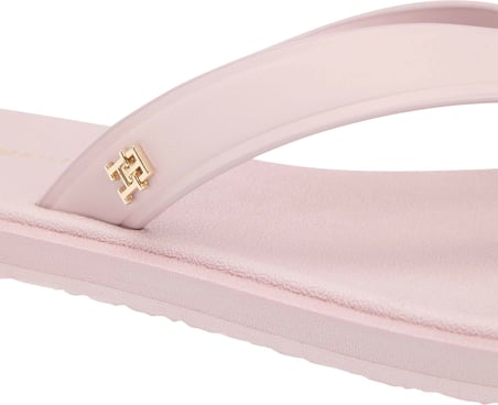 TOMMY HILFIGER Kadın Marka Logolu Günlük Kullanıma Uygun Pembe Terlik FW0FW09206 TQN