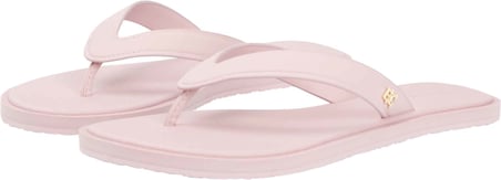 TOMMY HILFIGER Kadın Marka Logolu Günlük Kullanıma Uygun Pembe Terlik FW0FW09206 TQN