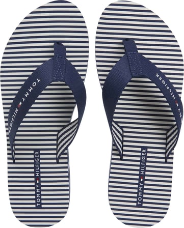 TOMMY HILFIGER Kadın Marka Logolu Günlük Kullanıma Uygun Lacivert3 Terlik FW0FW09192 C7G