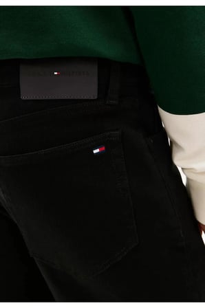 Tommy Hilfiger Slım Straıght Denton Stay Blk Dc Erkek Pantolon MW0MW426211