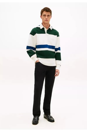 Tommy Hilfiger Slım Straıght Denton Stay Blk Dc Erkek Pantolon MW0MW426211