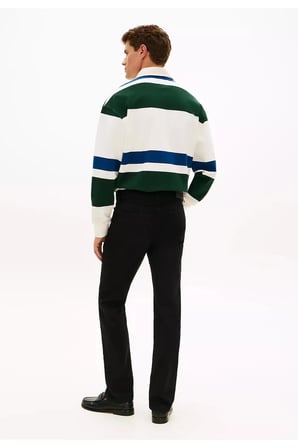 Tommy Hilfiger Slım Straıght Denton Stay Blk Dc Erkek Pantolon MW0MW426211